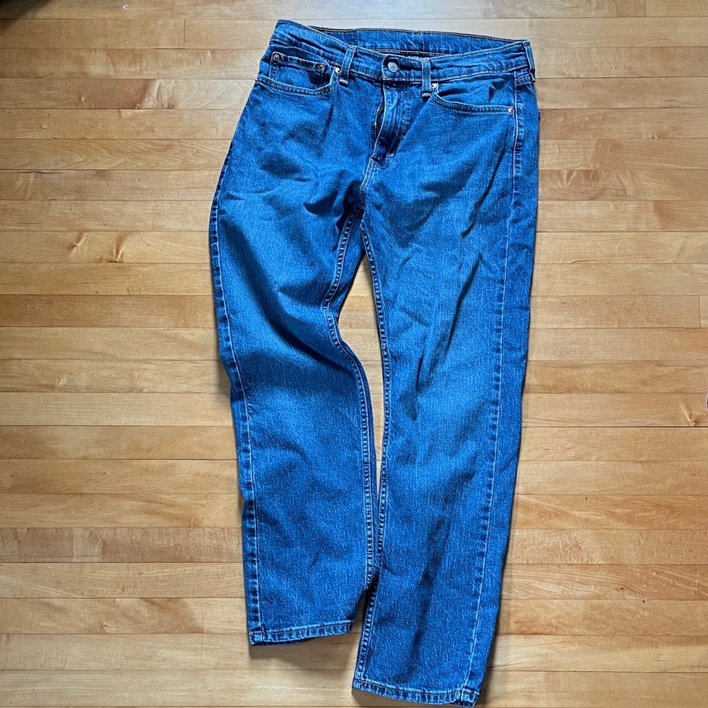 Levi's 505 32x30 Relaxed Fit Blue Jeans